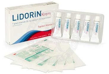 LIDORIN krem (5 gr 5 adet) kutu görseli