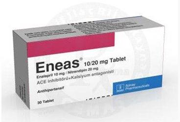 ENEAS 10/20 mg 30 tablet {Solvay} kutu görseli