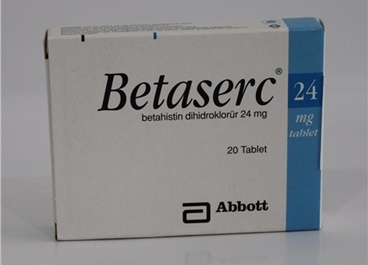 BETASERC 24 mg 20 tablet kutu görseli