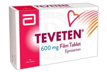 TEVETEN 600 mg 28 film tablet kutu görseli