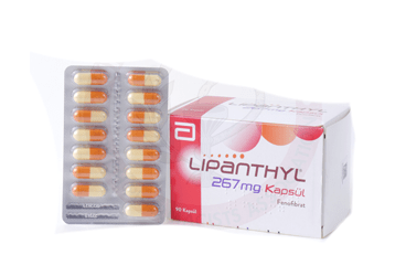 LIPANTHYL 267 mg 90 kapsül kutu görseli
