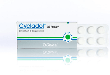 CYCLADOL 20 mg 10 tablet kutu görseli