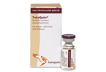 TETAQUINTETATUS IMMUNOGLOBULINE 100 IU/ml 250 IU 1 şişe kutu görseli