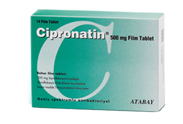 CIPROKTAN 500 mg 14 film tablet kutu görseli