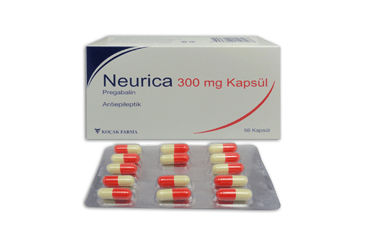 NEURICA 300 mg 56 kapsül kutu görseli