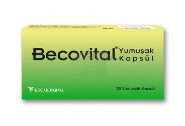 BECOVITAL yumuşak kapsül {8699828190028} kutu görseli