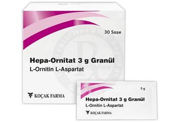 HEPA-ORNITAT 3 gr granül (30 poşet) kutu görseli