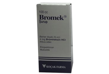 BROMEK 5 ml 4 mg 100 ml ŞURUP {8699828570073} kutu görseli