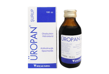 UROPAN 5 mg 100 ml şurup kutu görseli