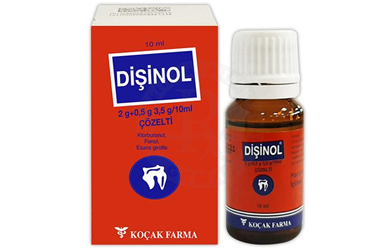 DISINOL 10 ml çözelti kutu görseli