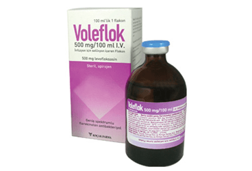 VOLEFLOK 500 mg/100 ml IV infüzyon için çözelti içeren 1 flakon kutu görseli