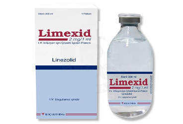 LINOXID 2 mg/1 ml I.V. infüzyon için çözelti içeren 300 ml flakon kutu görseli