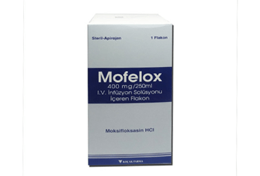MOFELOX 400 mg/250 ml IV inf. solüsyonu kutu görseli