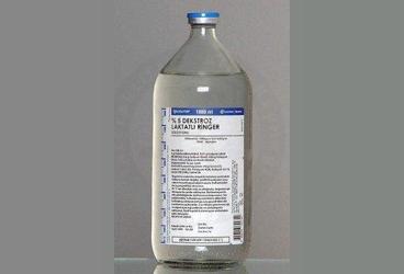 %5 DEKSTROZ LAKTATLI RINGER çözeltisi 1000 ml (setli şişe) kutu görseli