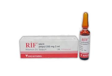 RIF 250 mg 1 ampül {8699828750154} kutu görseli