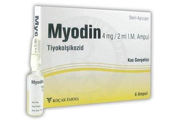 MYODIN 4 mg/2 ml 6 ampül kutu görseli