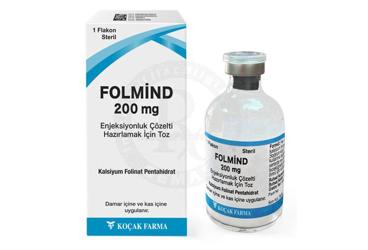 FOLMIND 200 mg enjeksiyonluk çözelti hazırlamak için toz kutu görseli