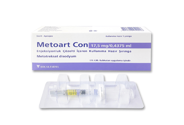 METOART CON 17.5 mg/ 0.4375 ml enj.sol.içeren kull.haz. 1 adet şırınga kutu görseli