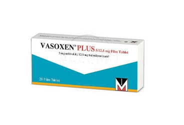 VASOXEN PLUS 5/12.5 mg 28 film tablet kutu görseli