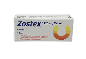 ZOSTEX 125 mg 7 tablet kutu görseli