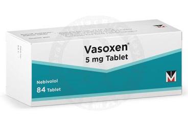 VASOXEN 5 mg tablet { İE Menarini } kutu görseli