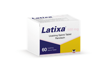 LATIXA 500 mg uzatılmış salınımlı 60 tablet kutu görseli
