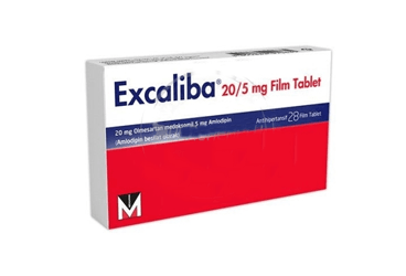 EXCALIBA 20/5 mg 28 film tablet kutu görseli
