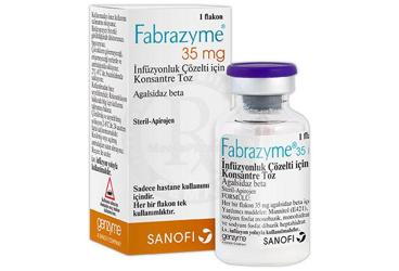 FABRAZYME 35 mg 1 flakon {Genzyme} kutu görseli