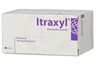 ITRAXYL 100 mg 28 mikropellet kapsül kutu görseli