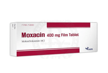 MOXACIN 400 mg 7 film tablet kutu görseli