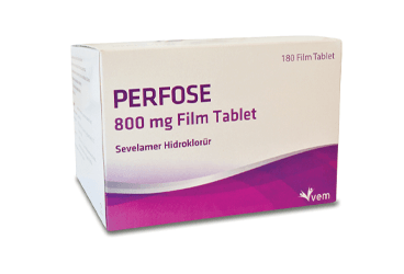 PERFOSE 800 mg 180 film tablet kutu görseli