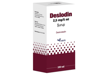 DESLODIN 2.5 mg/5 ml 150 ml şurup kutu görseli