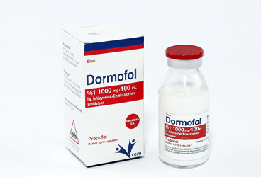 DORMOFOL %1 1000 mg/100 ml IV infüzyonluk/enjeksiyonluk emülsiyon (1 flakon) kutu görseli