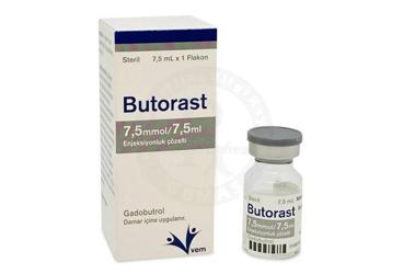 BUTORAST 7.5 mmol/7.5 ml enjeksiyonluk çözelti kutu görseli