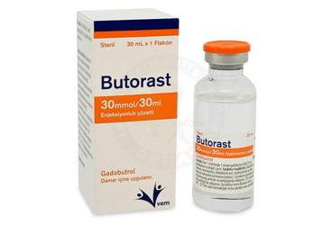 BUTORAST 30 mmol/30 ml enjeksiyonluk çözelti kutu görseli