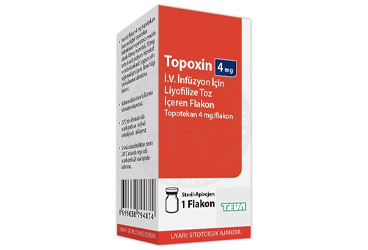 TOPOXIN 4 mg IV infüzyonluk çözelti hazırlamak için liyofilize toz kutu görseli