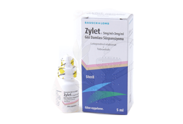 ZYLET oftalmik süspansiyon 5 ml kutu görseli
