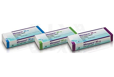MIMPARA 60 mg 28 film kaplı tablet kutu görseli