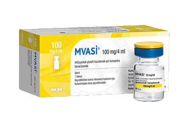 MVASI 100 mg/4 ml infüzyonluk çözelti hazırlamak için konsantre (1flakon) kutu görseli