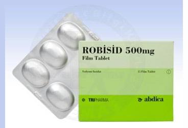 ROBISID 500 mg 15 film tablet kutu görseli