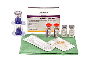 CINRYZE 500 IU/5 ml IV enj. için liyofilize toz içeren 2 flakon { Shire İlaç } kutu görseli