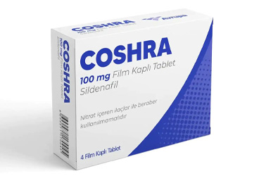 COSHRA 100 mg film kaplı tablet (4 tablet) kutu görseli