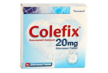 COLEFIX 20 mg 30 efervesan tablet {Nuvomed} kutu görseli