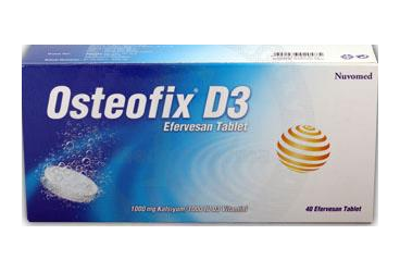 OSTEOFIX D3 40 efervesan tablet {Nuvomed} kutu görseli