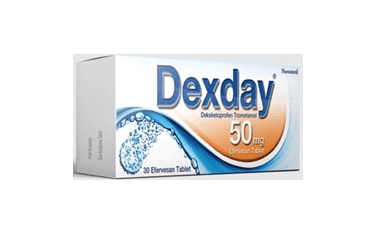 DEXDAY 50 mg 30 efervesan tablet kutu görseli